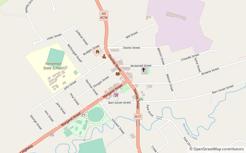 Yarraman location map