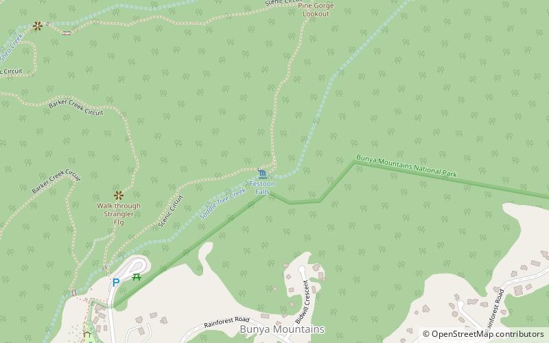 Festoon Falls location map