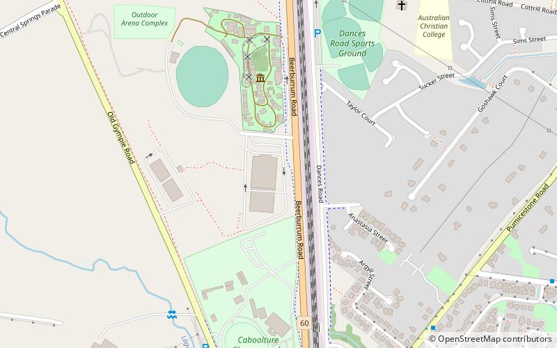 queensland state equestrian centre caboolture location map