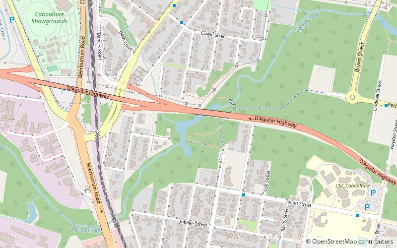 lagoon creek pumping station caboolture location map