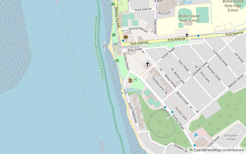 Bribie Island Seaside Museum location map