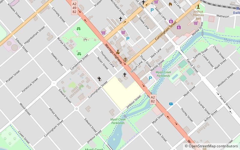 St John's Anglican Church location map