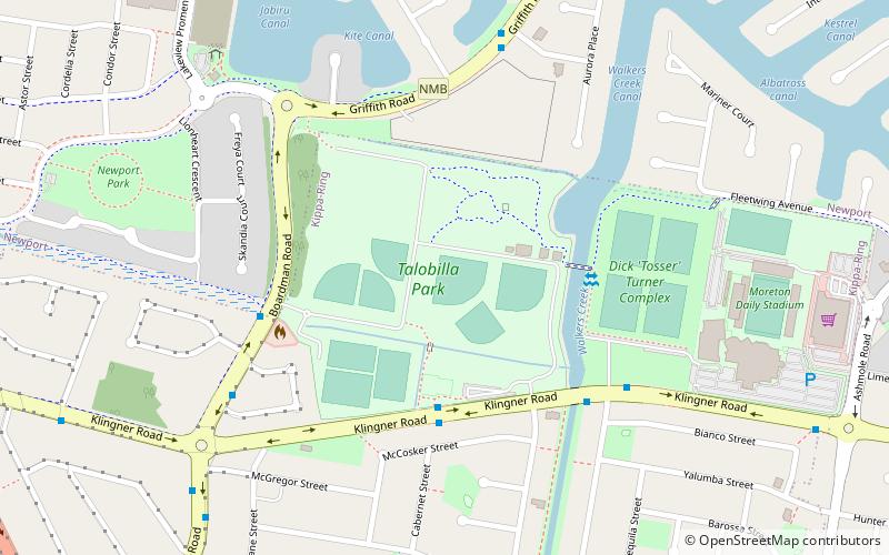 Talobilla Park location map