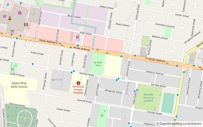 A.J. Kelly Park location map