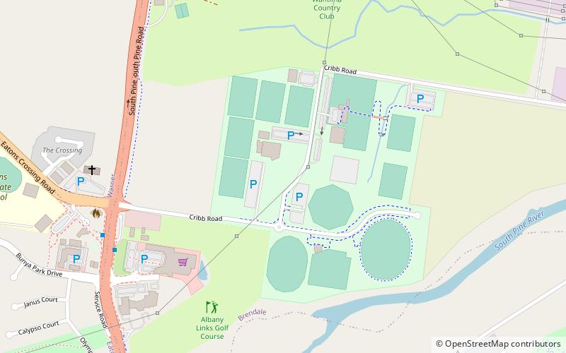 South Pine Sports Complex location map