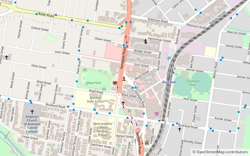 First Free Settlers Monument location map