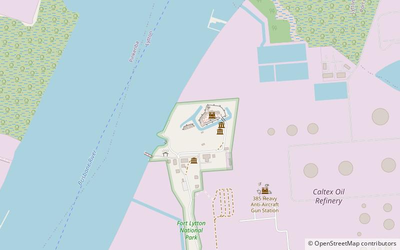 Fort Lytton Historic Military Precinct location map