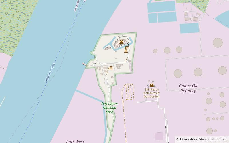 Fort Lytton National Park location map