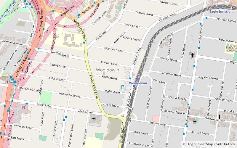 Wooloowin location map