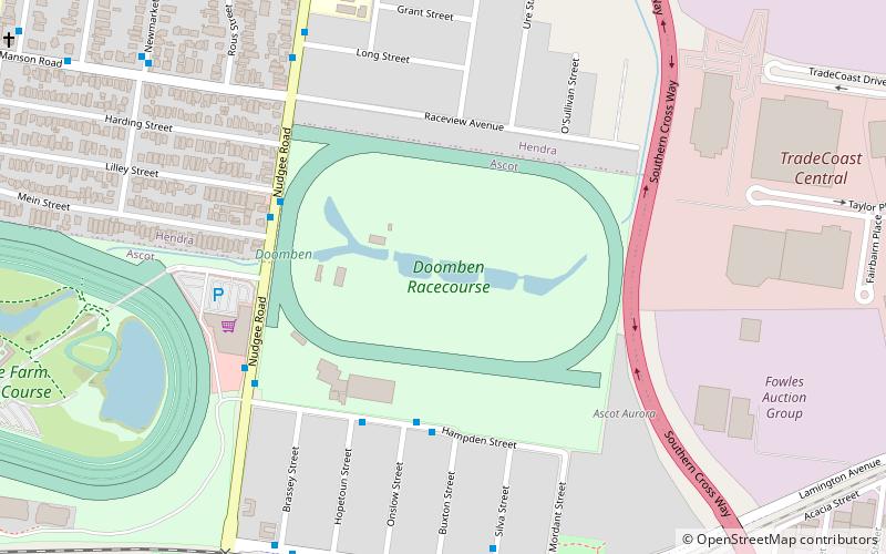 Doomben Racecourse location map
