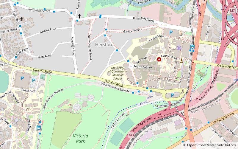 University of Queensland Mayne Medical School location map