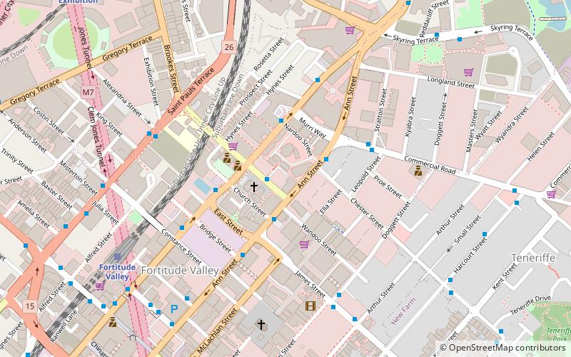 Fortitude Valley Methodist Church location map