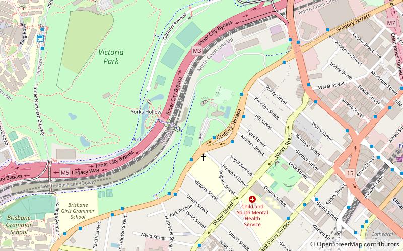 Victoria Park location map