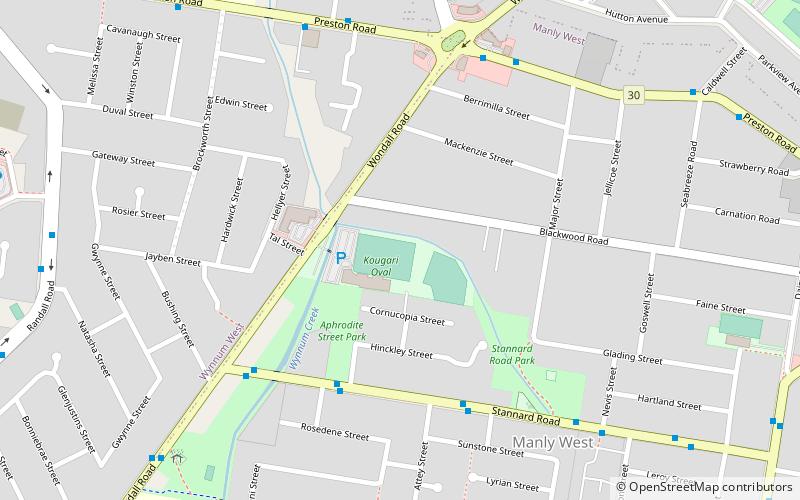 Kougari Oval location map