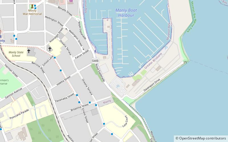 East Coast Marina location map