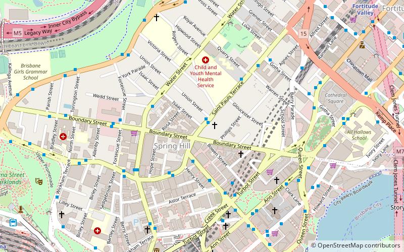 St Paul's Presbyterian Church Hall location map