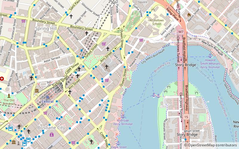 444 Queen Street location map