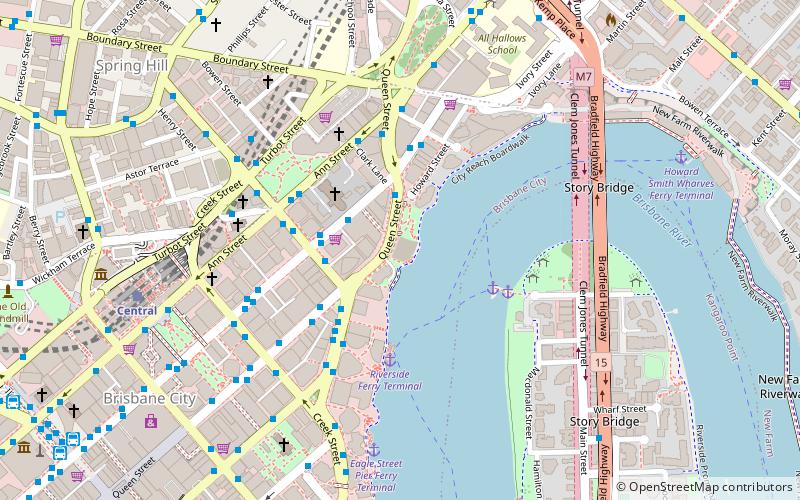 443 Queen Street location map