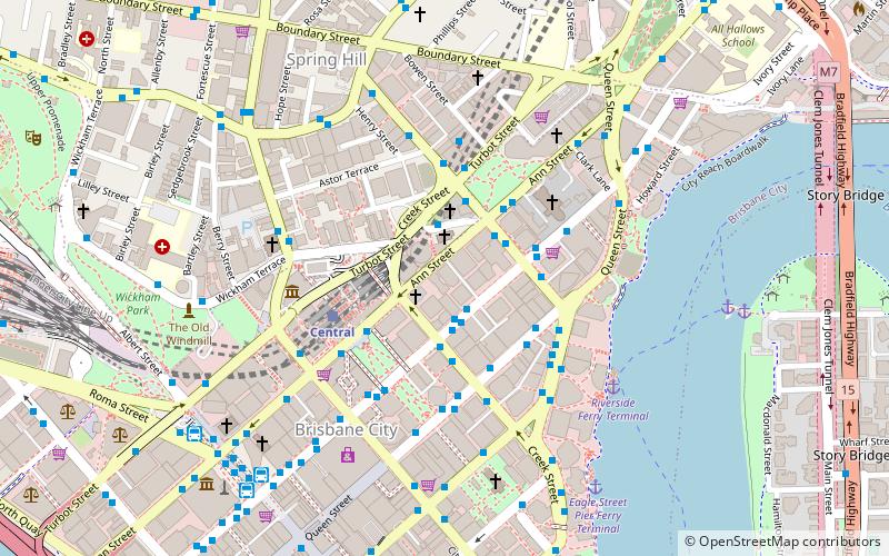 Masonic Temple location map