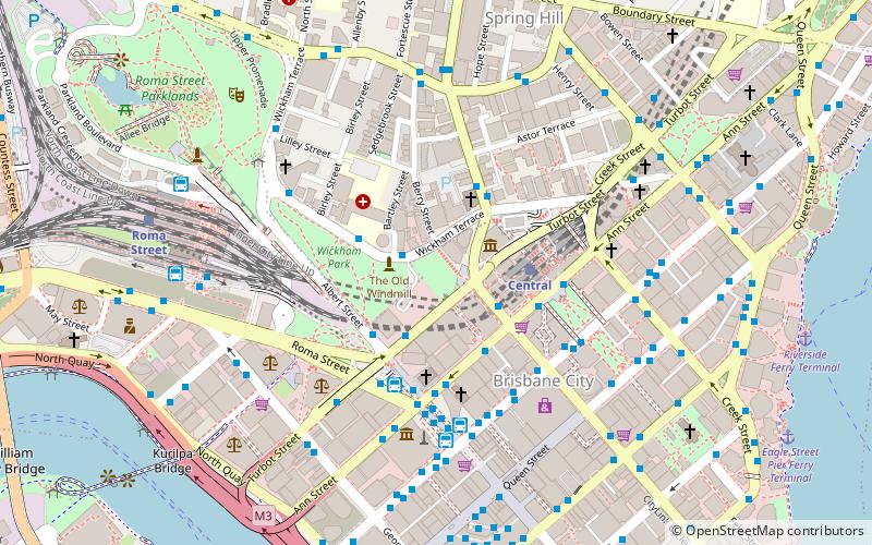 King Edward Park Air Raid Shelter location map