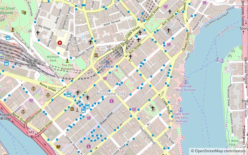 Adelaide Street location map