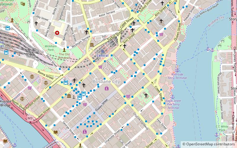 Post Office Square location map