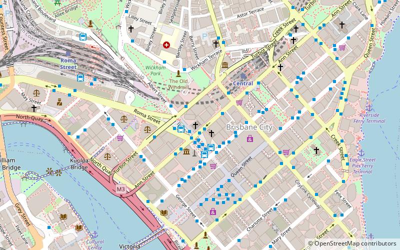 Albert Street Uniting Church location map