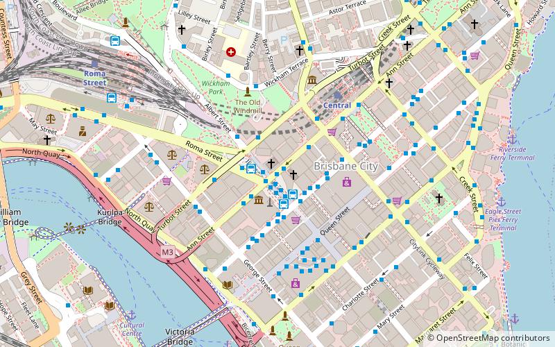 Ann Street Presbyterian Church location map