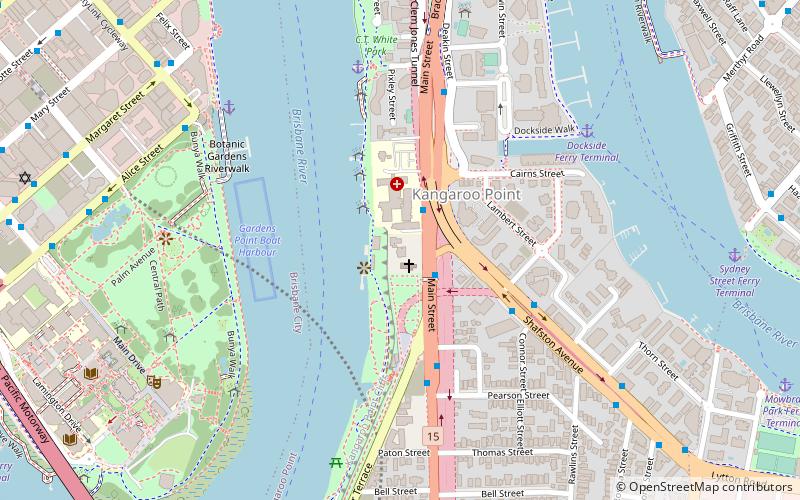 St Mary's Anglican Church location map