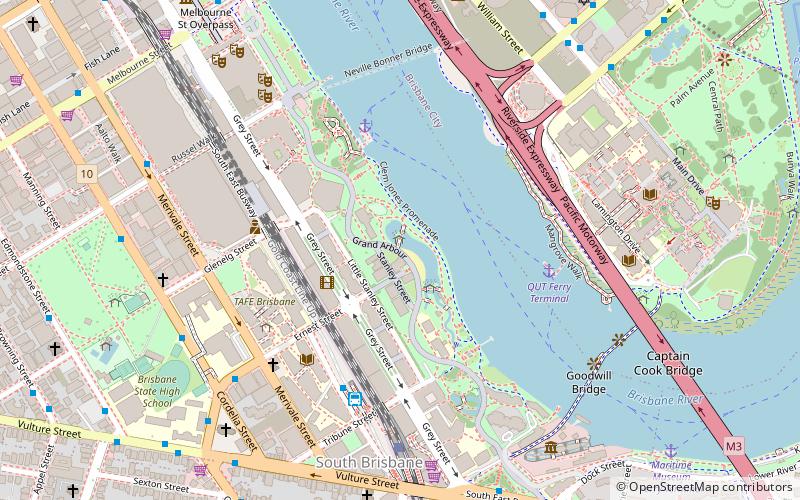 South Bank Grand Arbour location map