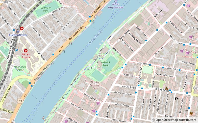 Davies Park Market location map