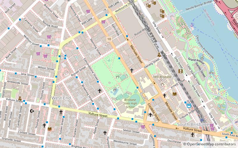 Musgrave Park location map