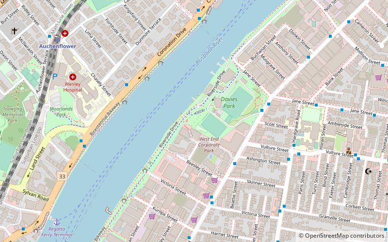 Gas Stripping Tower location map