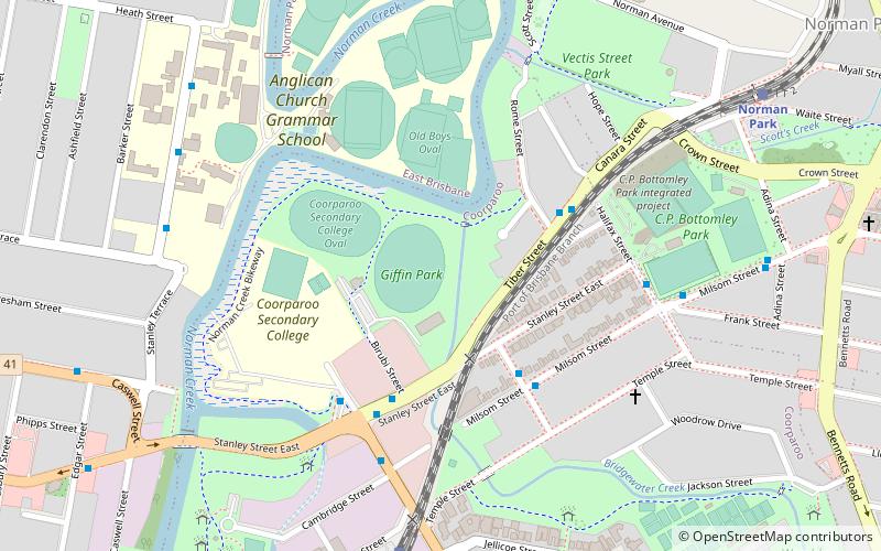 giffin park brisbane location map