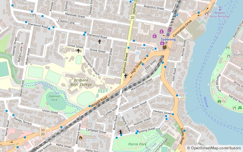 St Thomas' Anglican Church location map