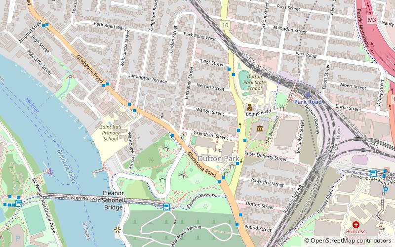 Dutton Park location map