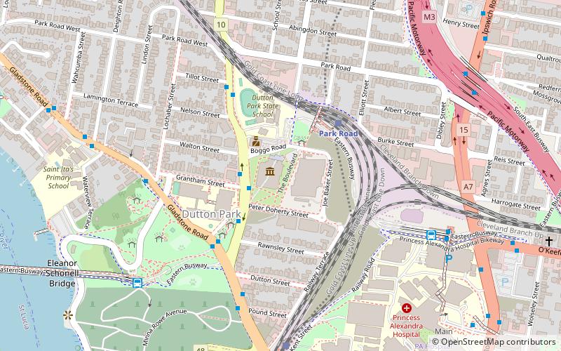 Boggo Road Gaol location map