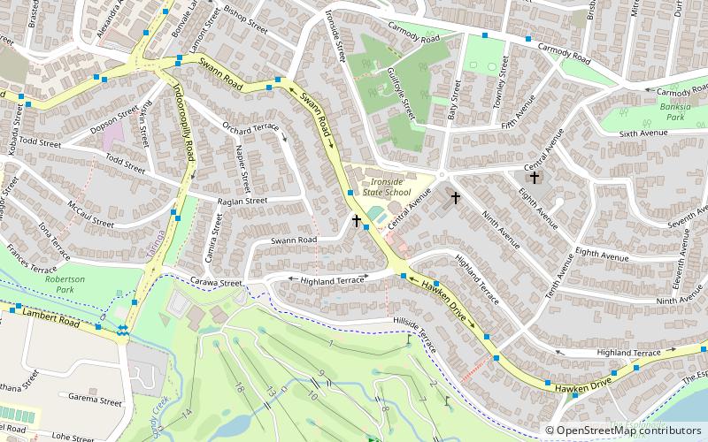 St Lucia Presbyterian Church location map