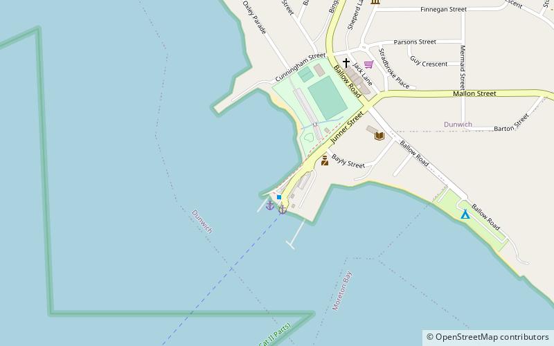Dunwich Convict Causeway location map
