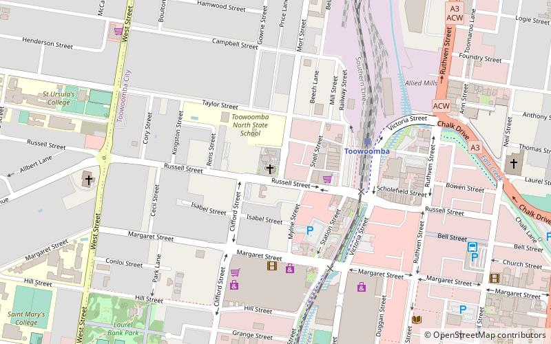 St James Anglican Church location map