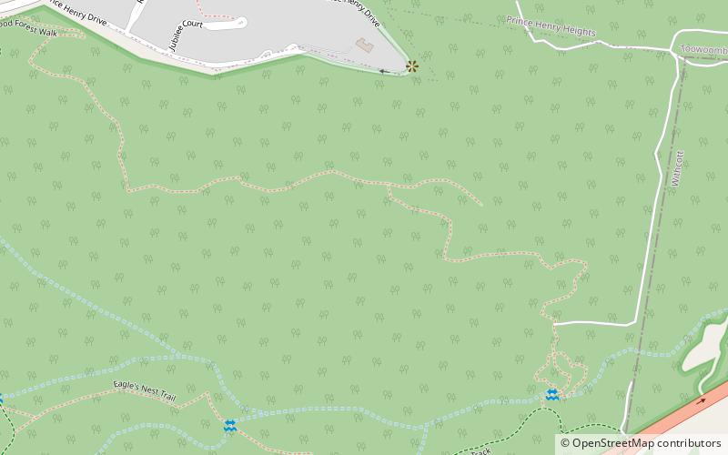 redwood park toowoomba location map