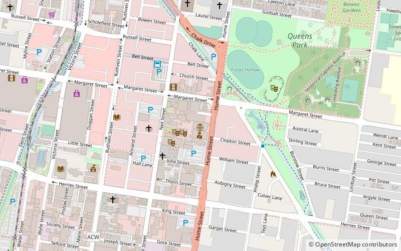 Toowoomba Court House location map