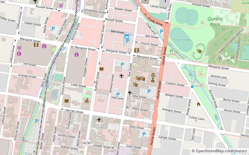 Wesley Uniting Church location map