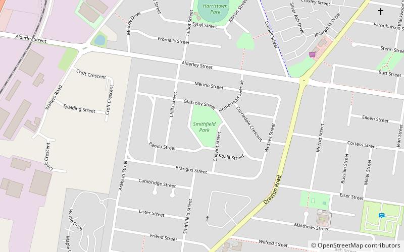 Smithfield Park location map