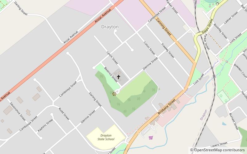 St Matthew's location map