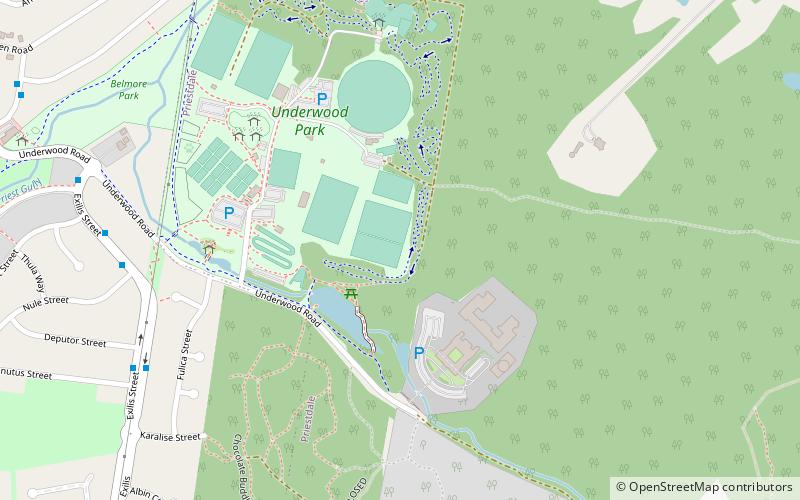 Underwood Park location map