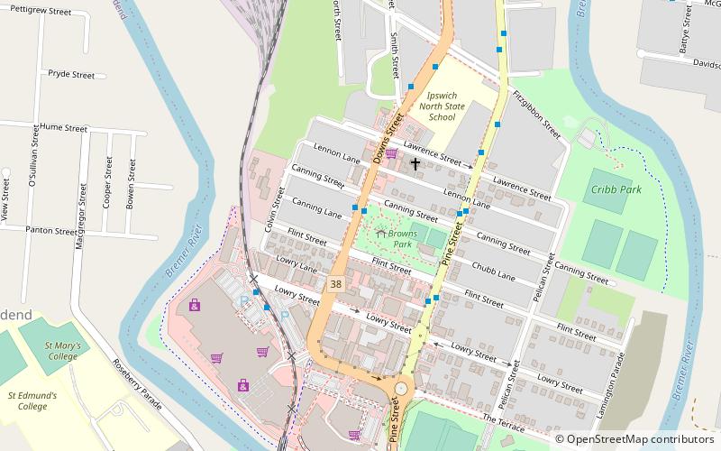 James Sangster Memorial location map