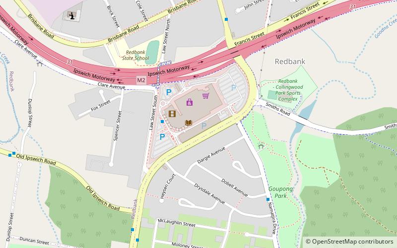 Redbank Plaza location map