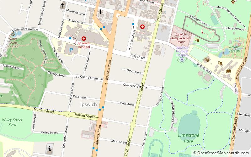 Central Congregational Church Manse location map