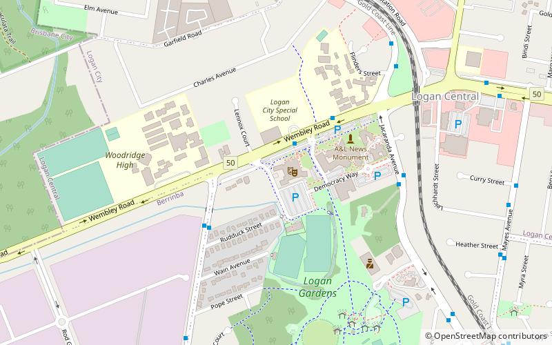 logan entertainment centre brisbane location map